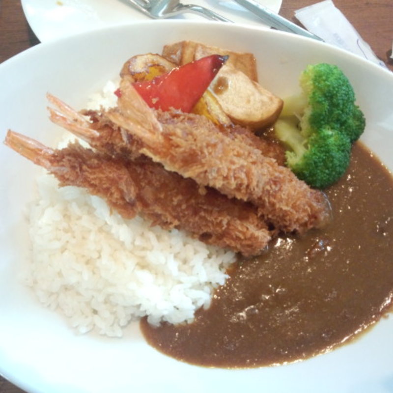 海老フライカレー (CAFE OAZO)