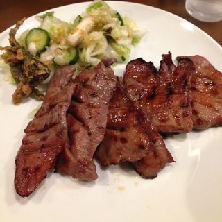 牛たん1.5人前定食(牛たん炭焼き 利久 一番町店 （ぎゅうたんすみやき りきゅう）)