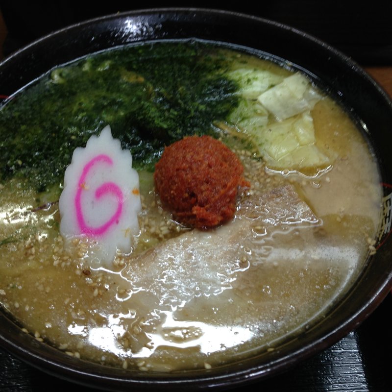辛みそラーメン(魔王 谷地店 )