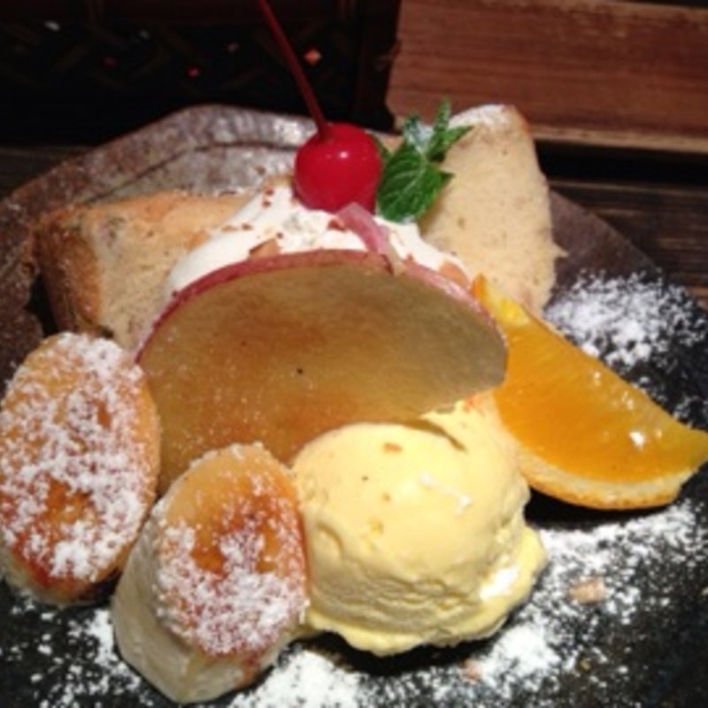 シフォンケーキ(婆沙羅)