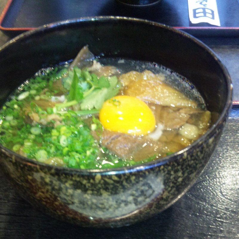 肉うどん(うどん本陣 山田家 本店 （やまだや）)