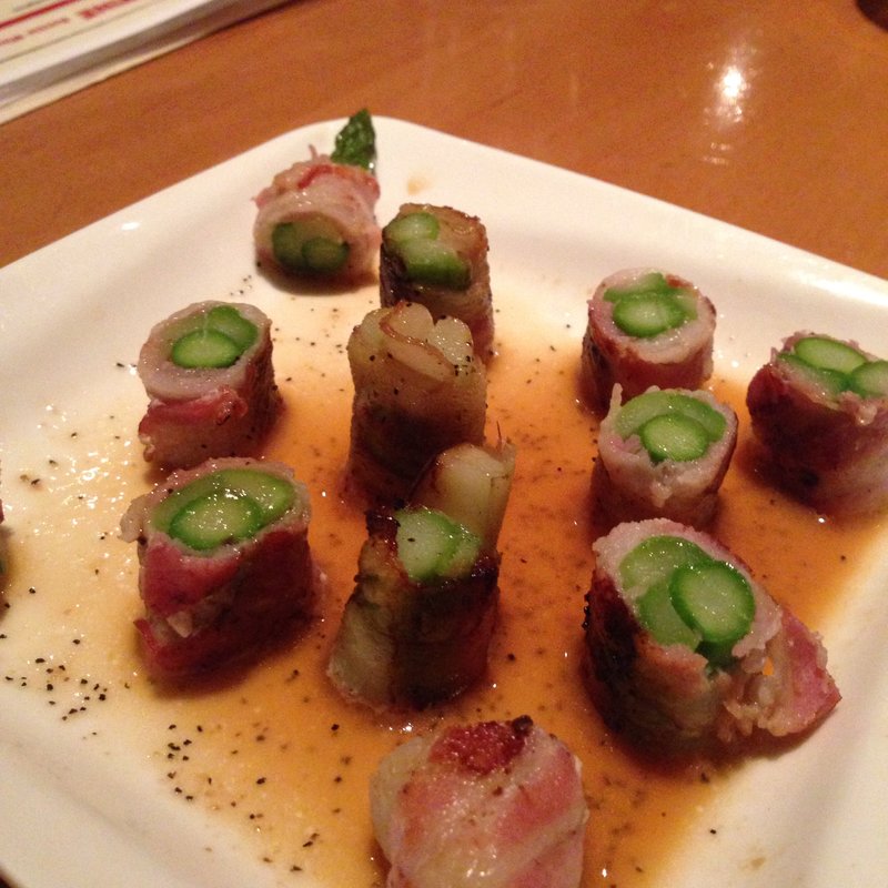 アスパラべーコン(ARIYOSHI JAPANESE RESTAURANT)