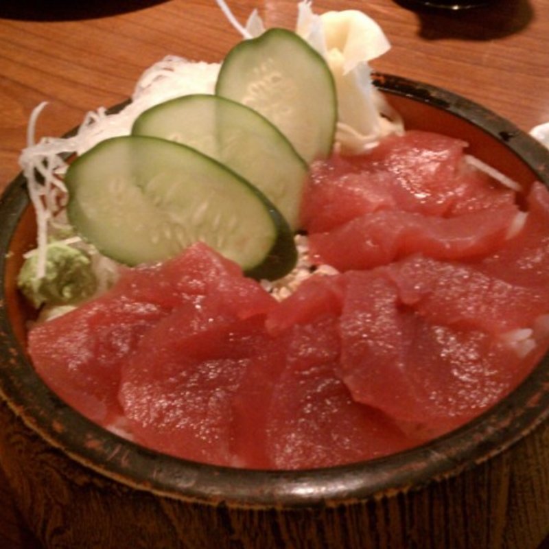 鉄火丼(ヤナギ・スシ)