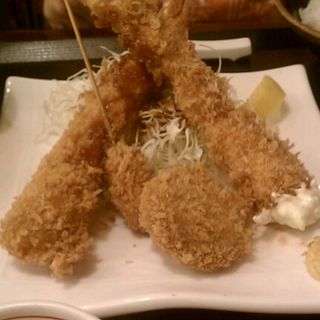 エビフライ定職(Tonkatsu Ginza Bairin)