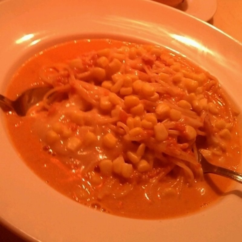 生パスタのローマ法王風(シルクロード・ヴィラローマ)