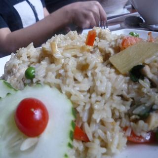 Green curry fried rice(Chai New York)