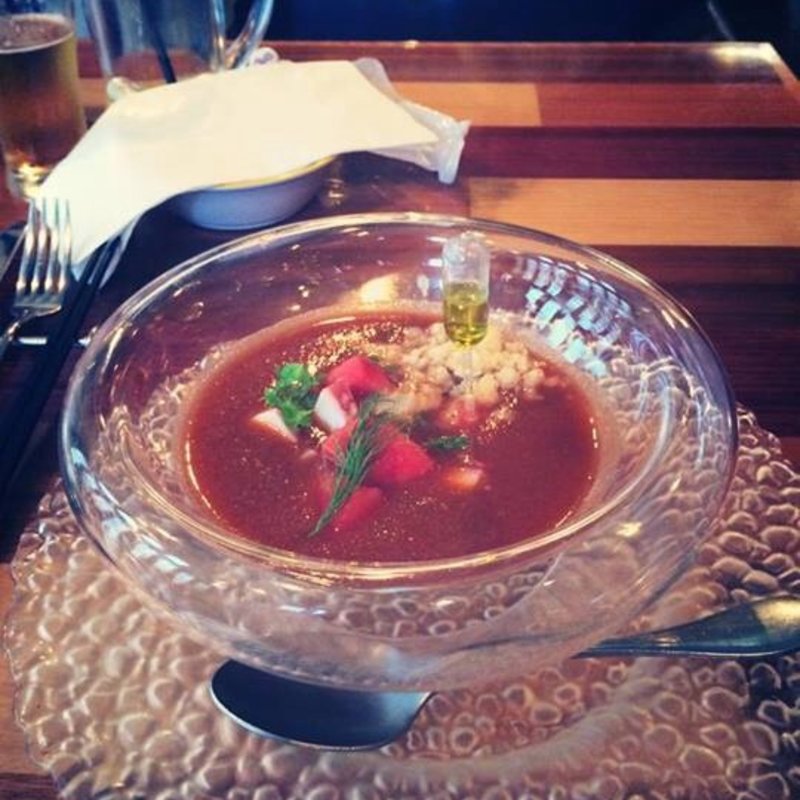 スイカのガスパチョ(フミーズ・グリル （fummy's grill）)