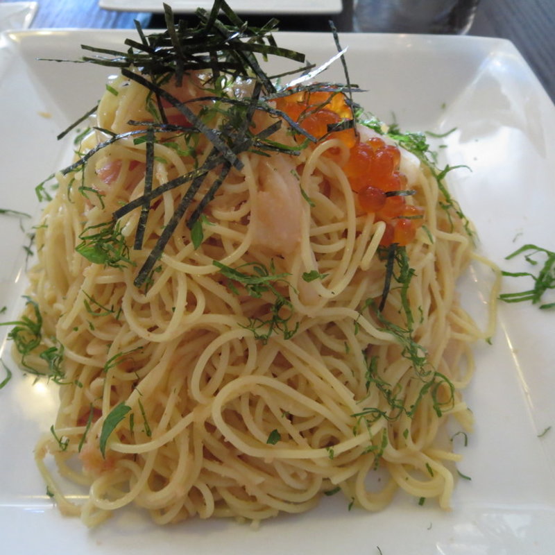 明太子といくらのパスタ(Ristorante Kaz)
