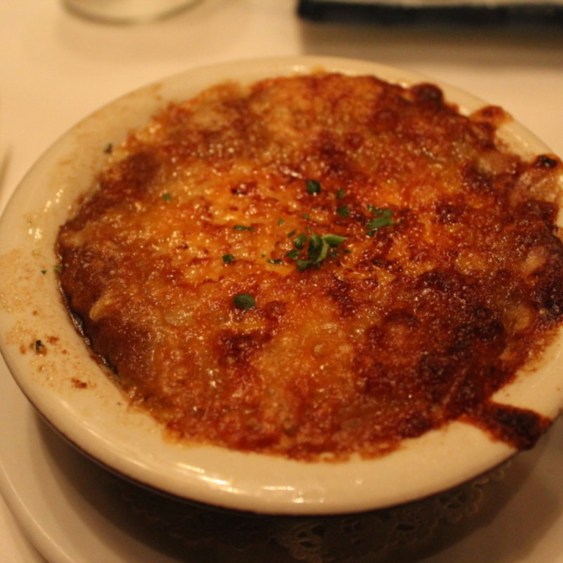 フレンチオニオンスープ(Hy's Steak House)