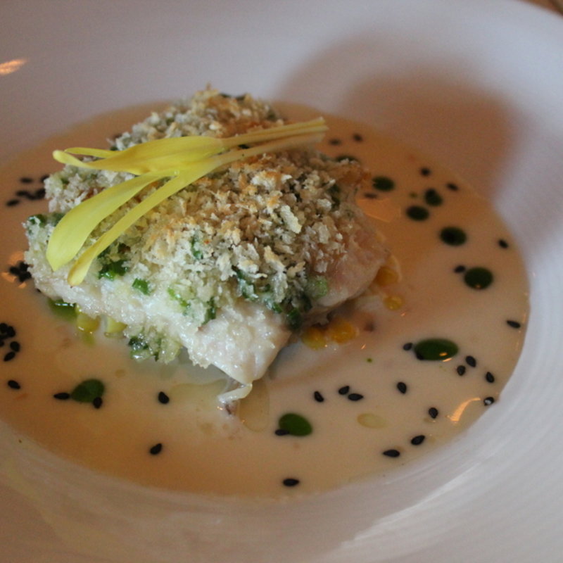 Ginger-crusted onaga(Alan Wong’s Restaurant)