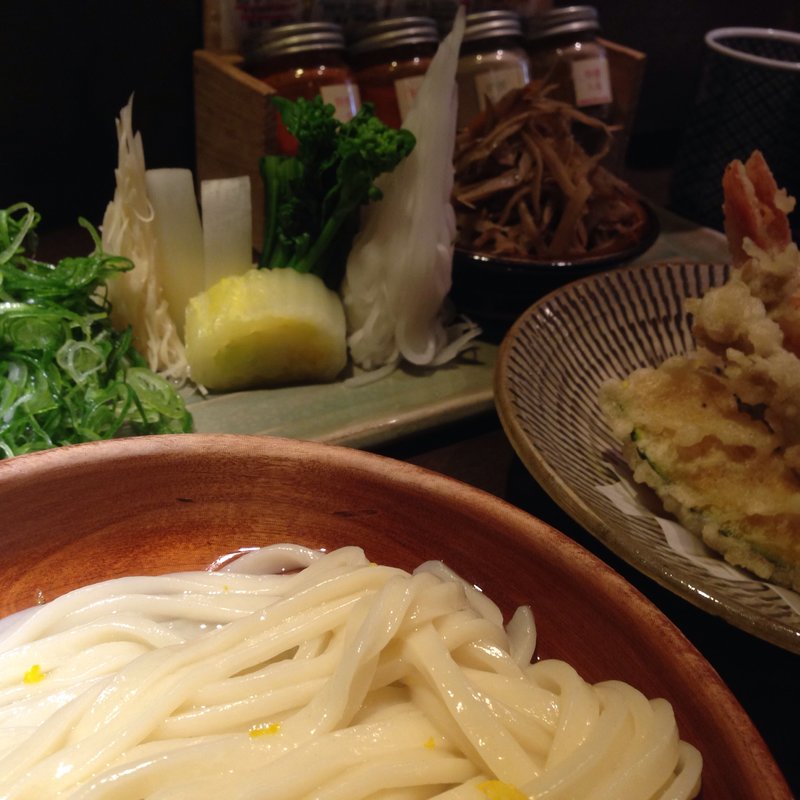 天ぷらうどん(おめん)