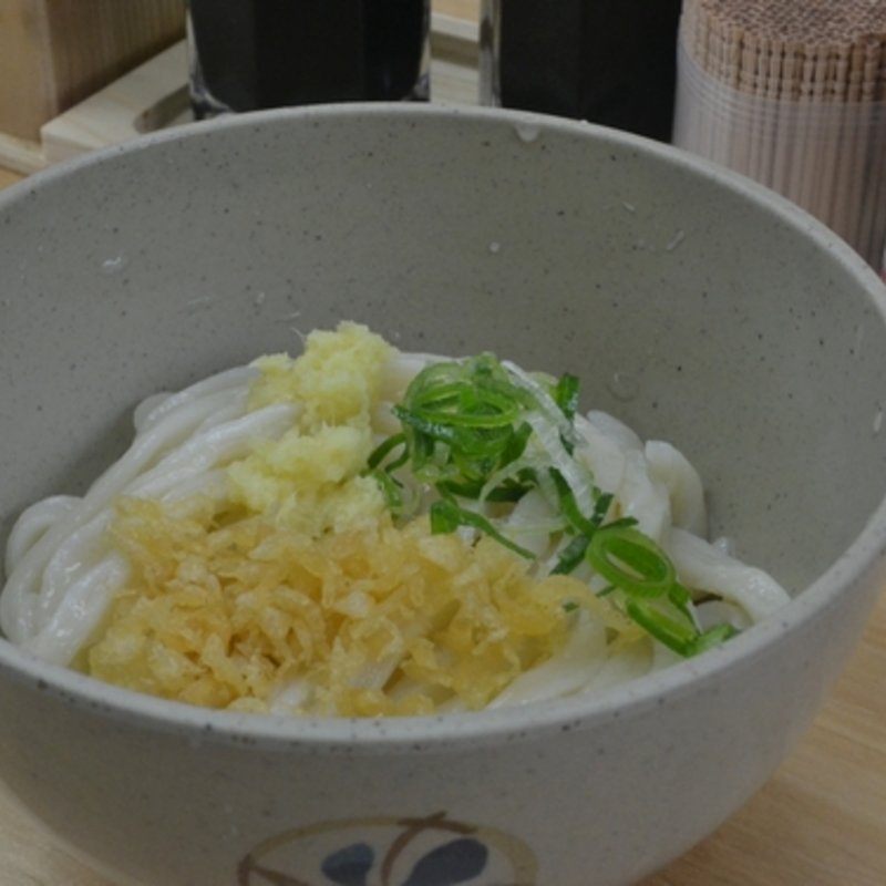 しょうゆうどん(木の崎うどん)