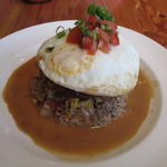 The “Loco Moco”(The Pineapple Room by Alan Wong)