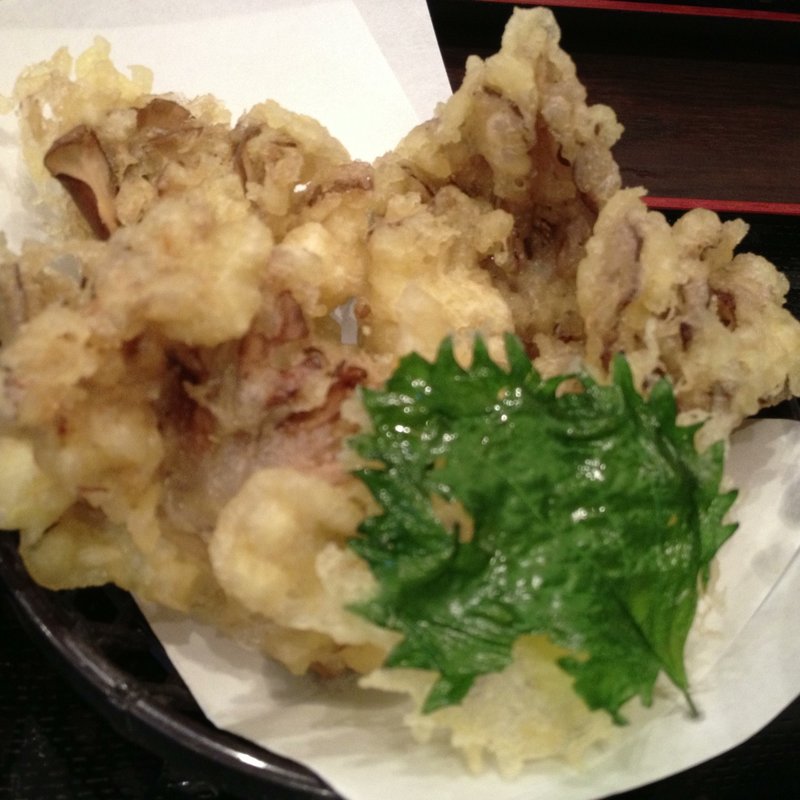 舞茸天そば(一福 兵庫伊丹店)