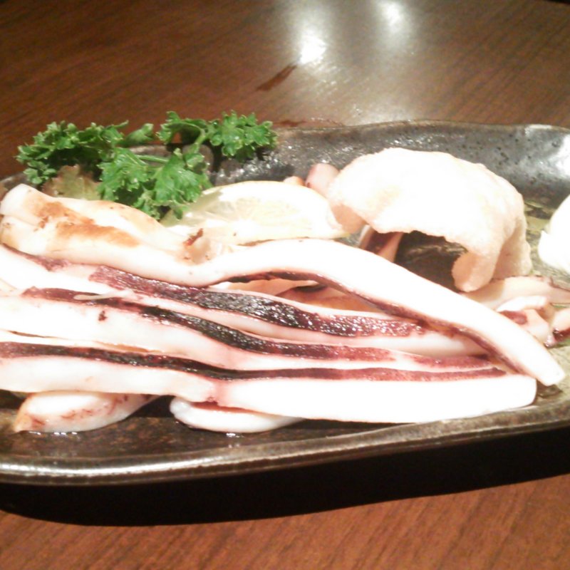 するめいかの一夜干し(焼鳥の西屋)