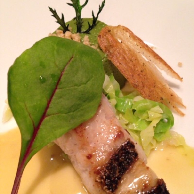 白身魚のポワレ(ビストロ・ブルゴーニュ)