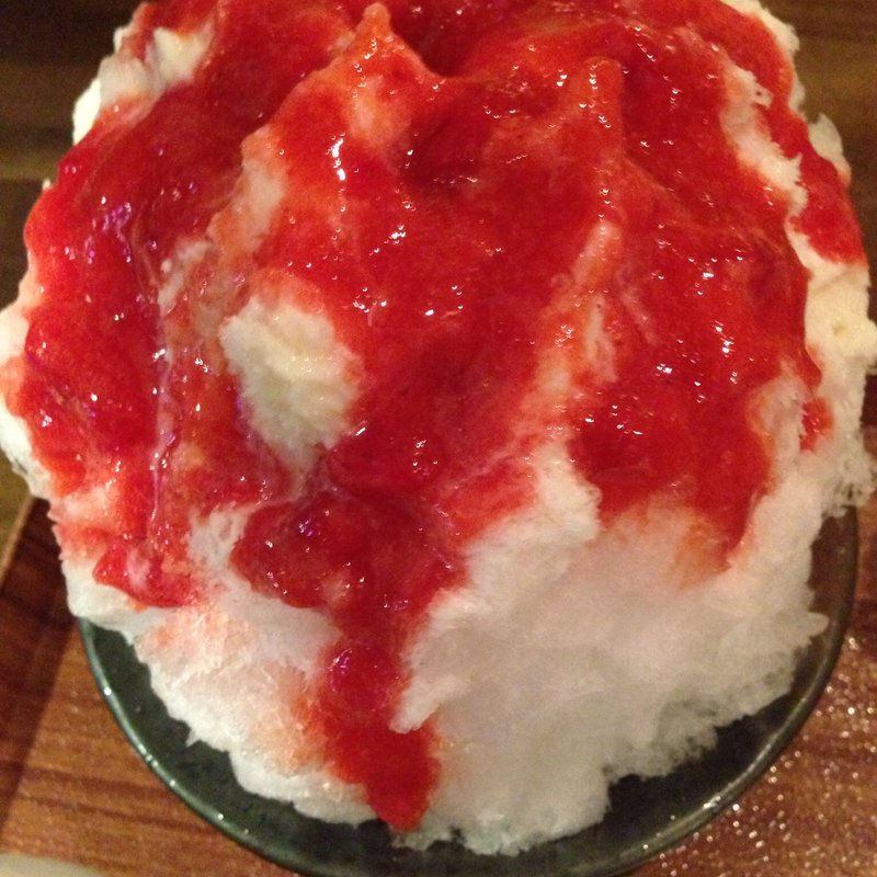 かき氷生苺クリーム(Tosca)