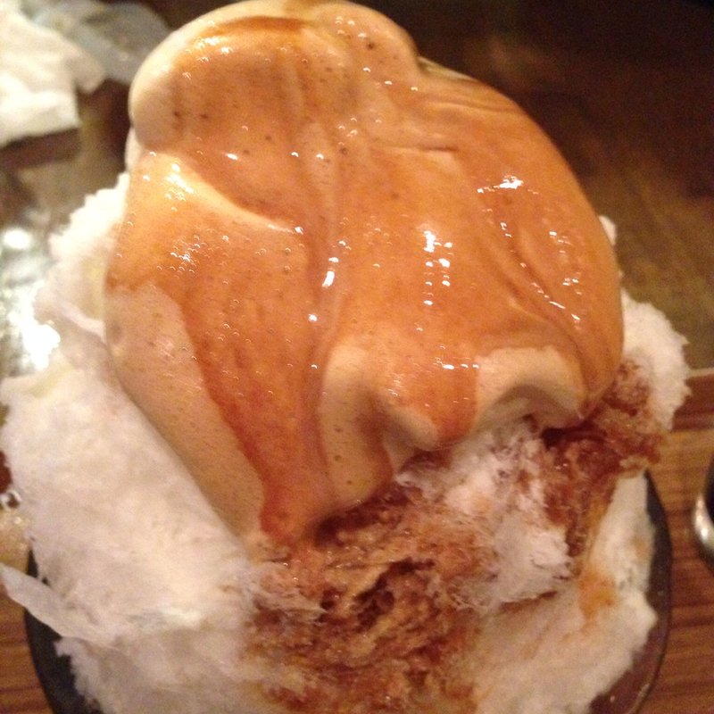 かき氷エスプレッソコーヒー(Tosca)