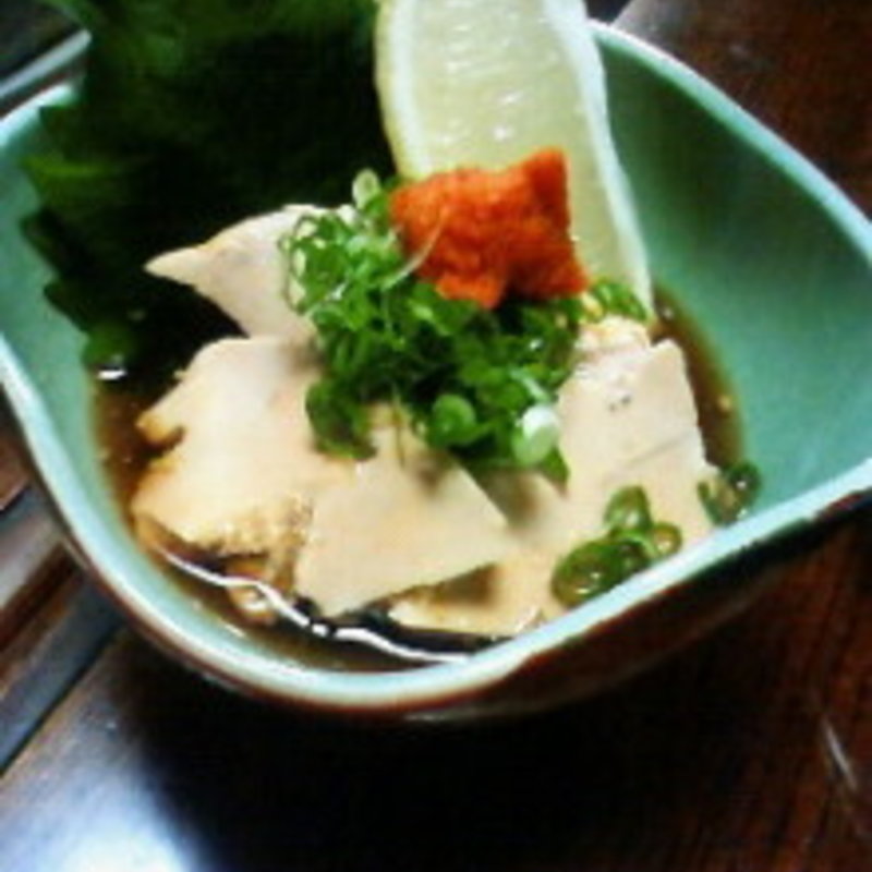 あん肝(割烹料理 石亭 （せきてい）)