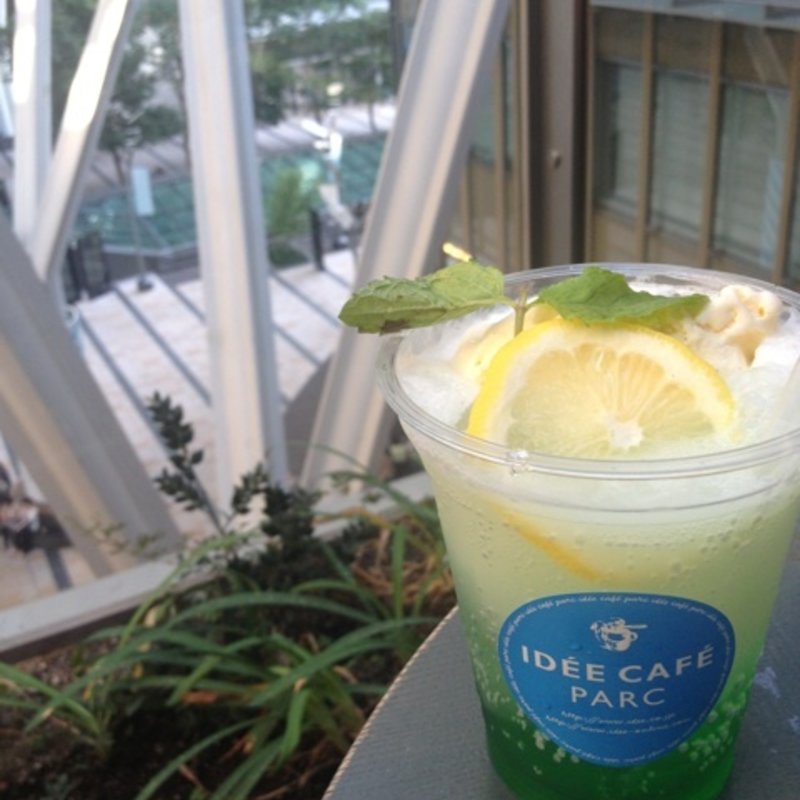 メロンソーダ(IDÉE CAFÉ PARC)