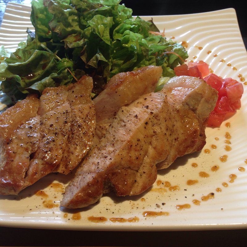 越後もち豚ステーキランチ(HATAGO井仙)