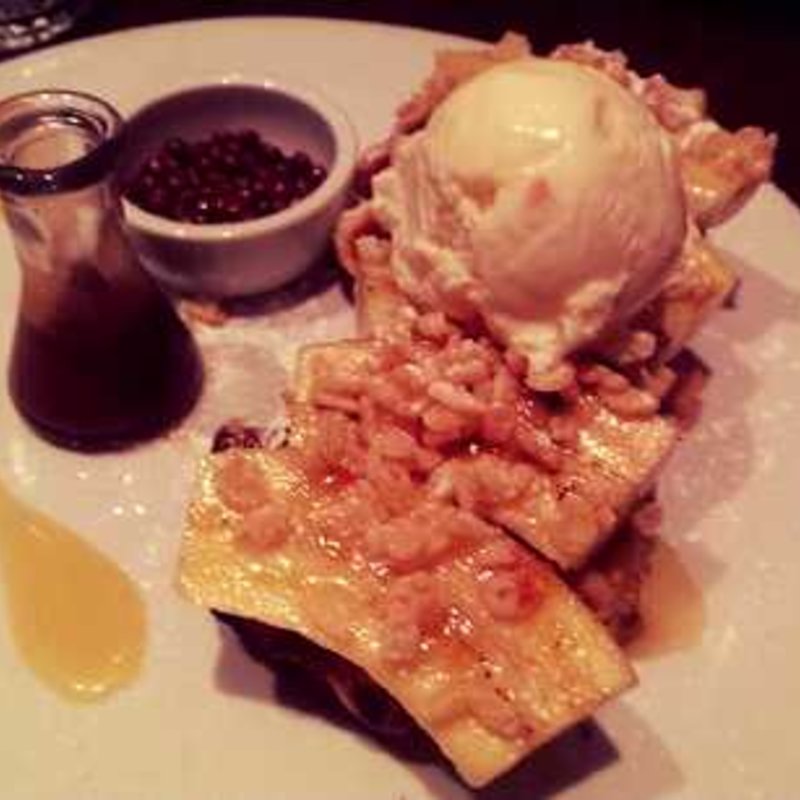 Banana Split Waffles(Max Brenner)
