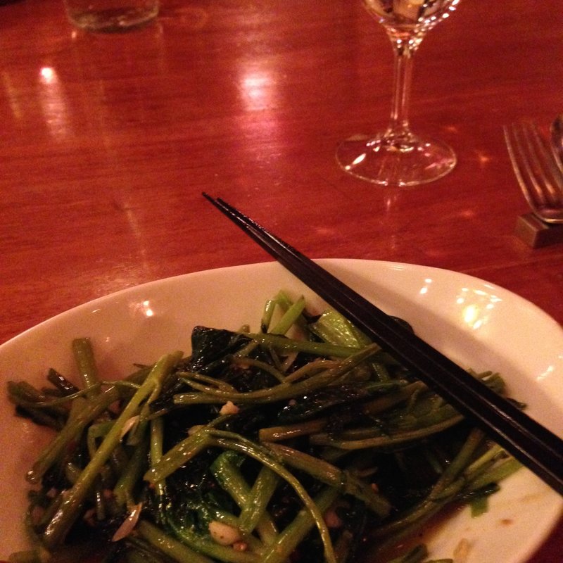 空芯菜の炒め(モンスーンカフェ 麻布十番 （Monsoon Cafe）)