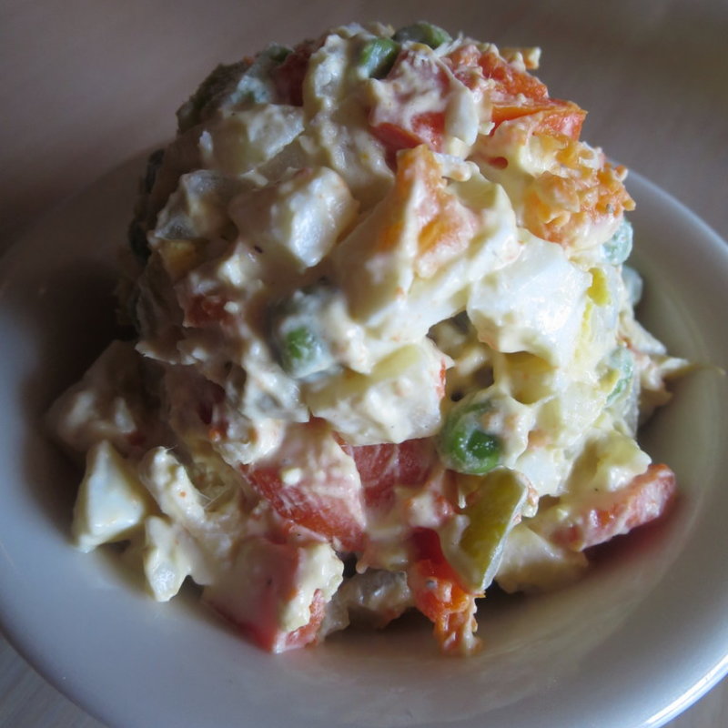 ポテトサラダ　ロシア風(The Village House Kalina)