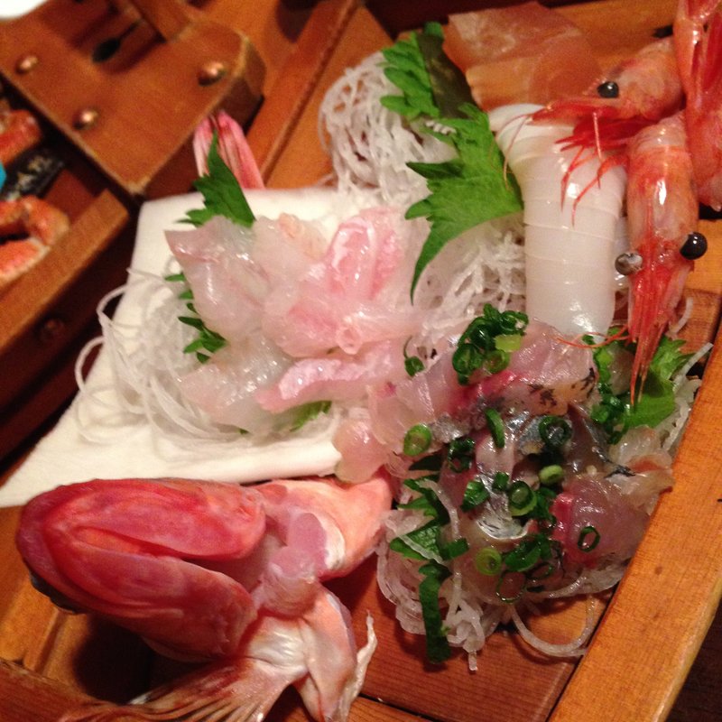 刺身盛り合わせ　コース(アイビー)