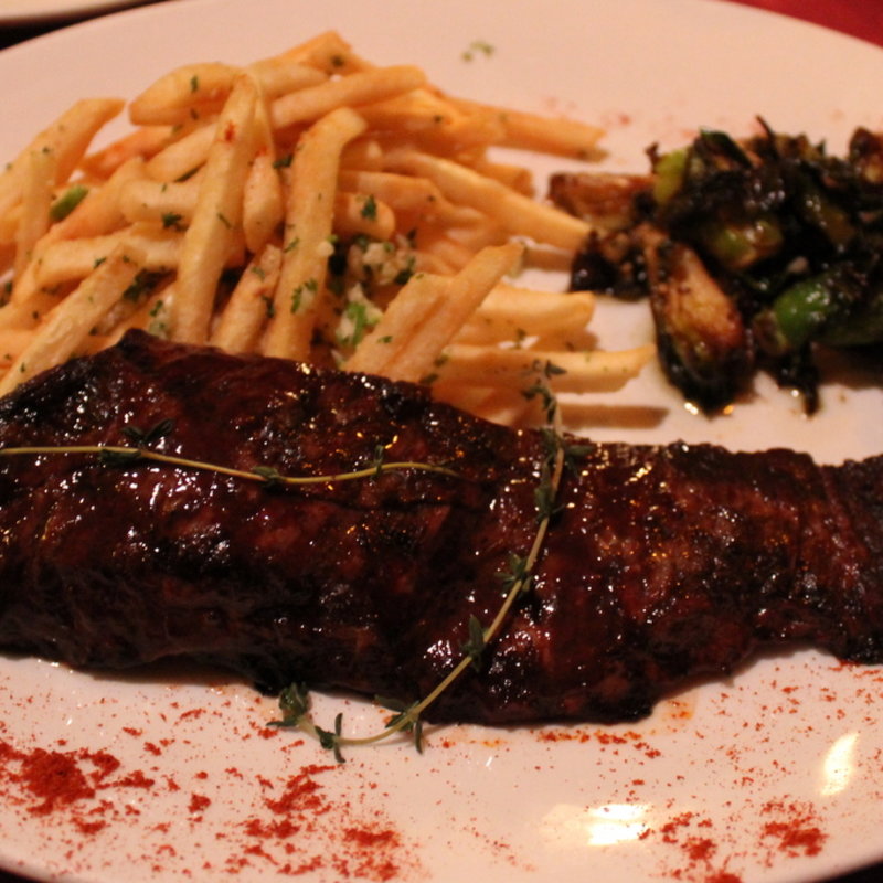 牛肉のスカートステーキ(Pampa's Argentine Bar & Grill)