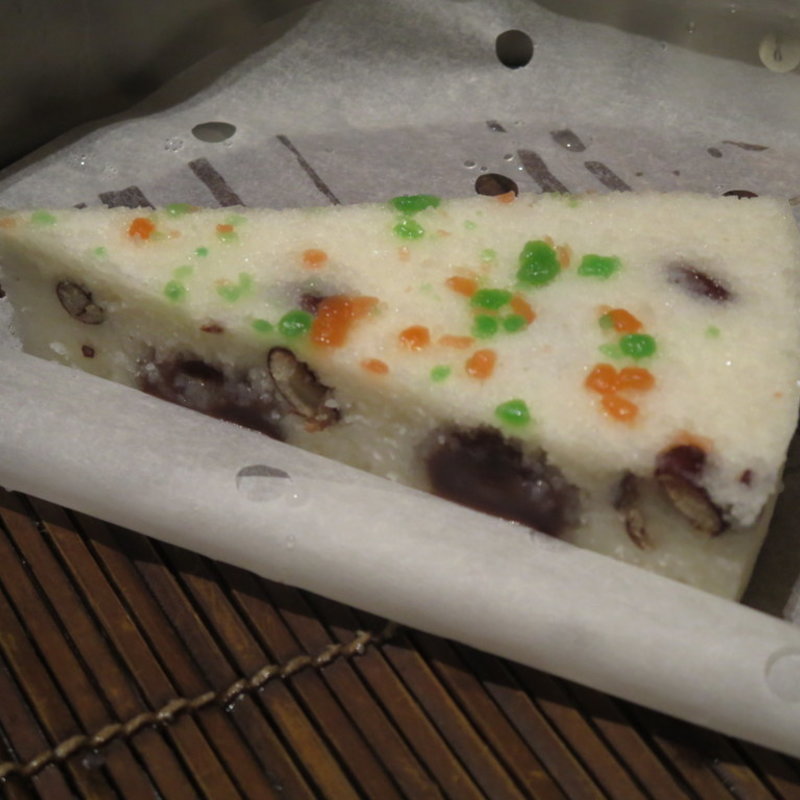 あずき入りもち米の蒸しケーキ(Din Tai Fung　ディンタイフォン（鼎泰豐）)