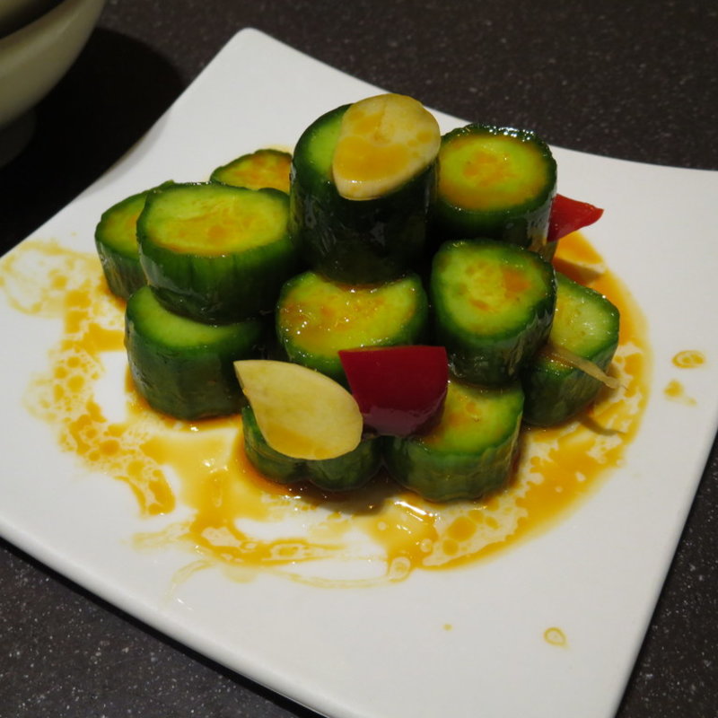 ピリ辛きゅうり(Din Tai Fung　ディンタイフォン（鼎泰豐）)