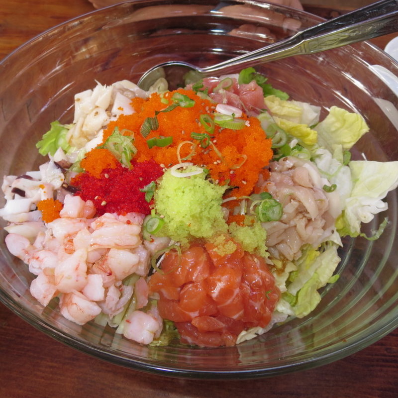 刺身チラシ丼(Nozomi La Jolla)