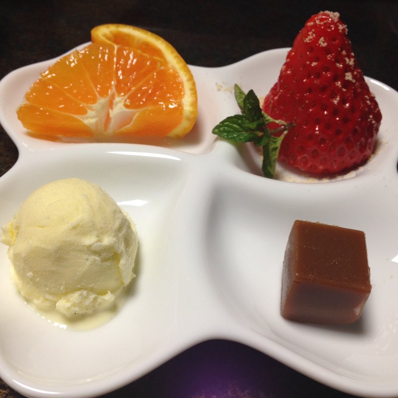 デザート　コース(さち家)