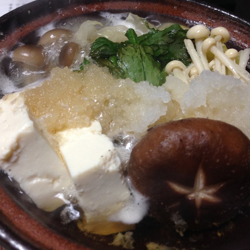 みぞれ鍋仕立て　コース(さち家)