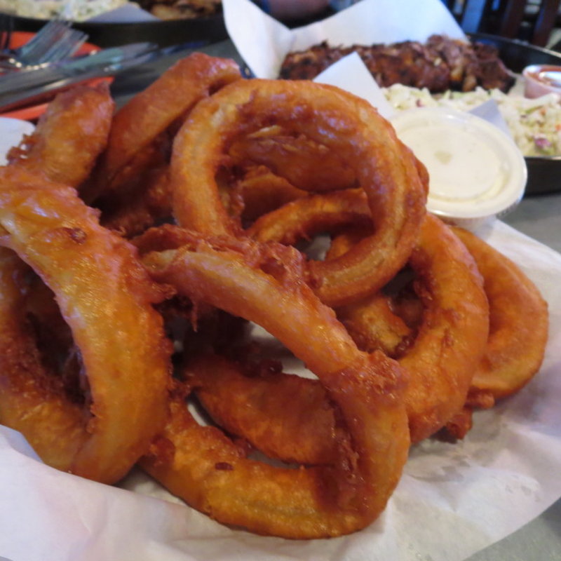 Onion rings(Phil's BBQ)