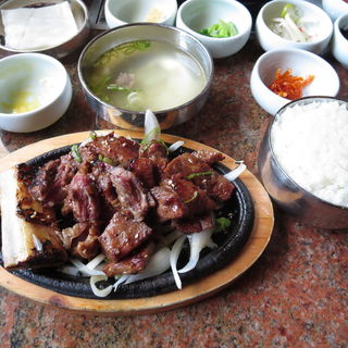 カルビ定食　（ランチ）(Genwa Korean BBQ)
