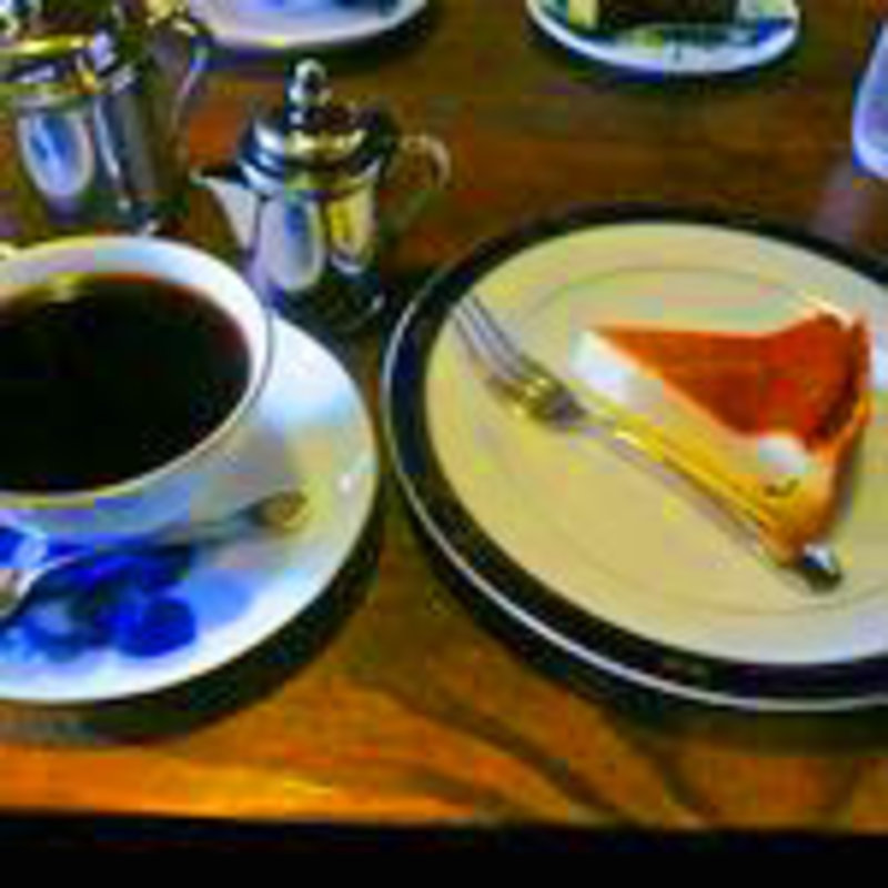 チーズケーキセット(たかうち珈琲店)