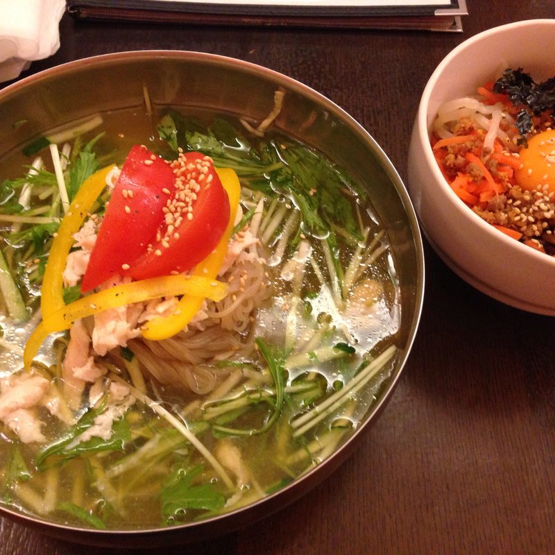 冷麺セット(チェゴヤ)