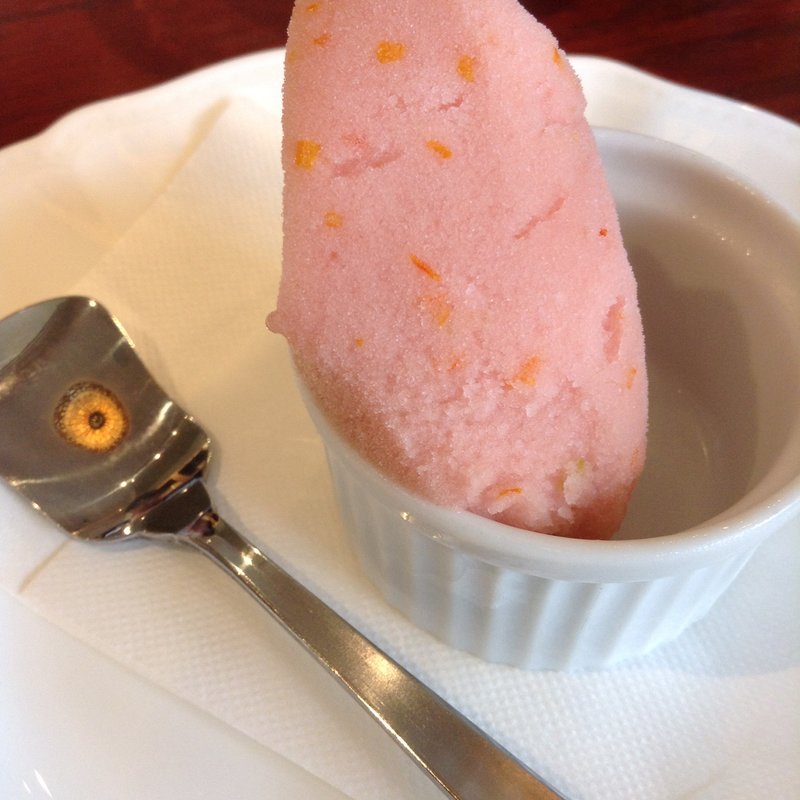 坪池さんのトマトシャーベット(イル・ケッチァーノ （Il che-cciano）)