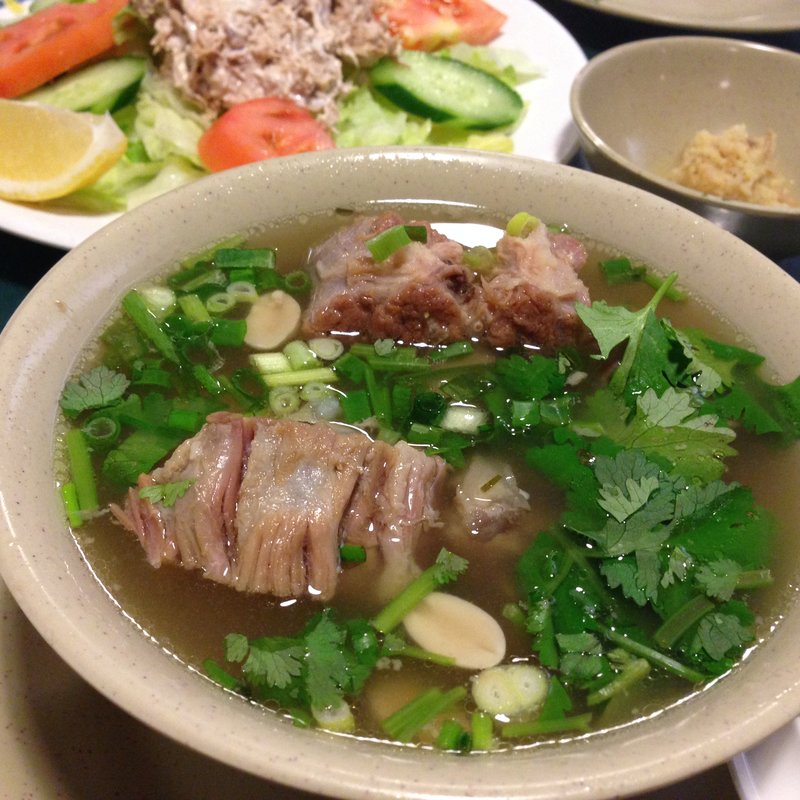 オックステールスープ(朝日グリル)