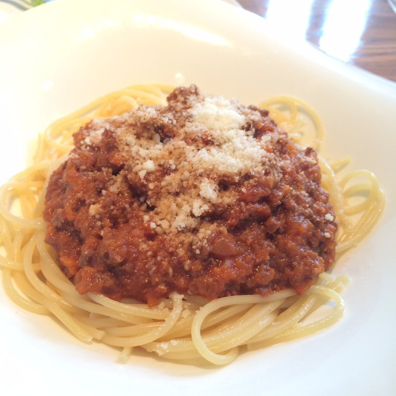 ミートソーススパゲティ(ブルズガーデン (BULL'S GARDEN))