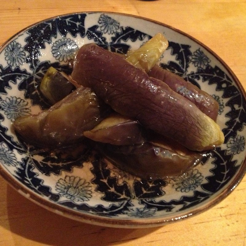 水ナスの南蛮漬け(オーツキ食堂)