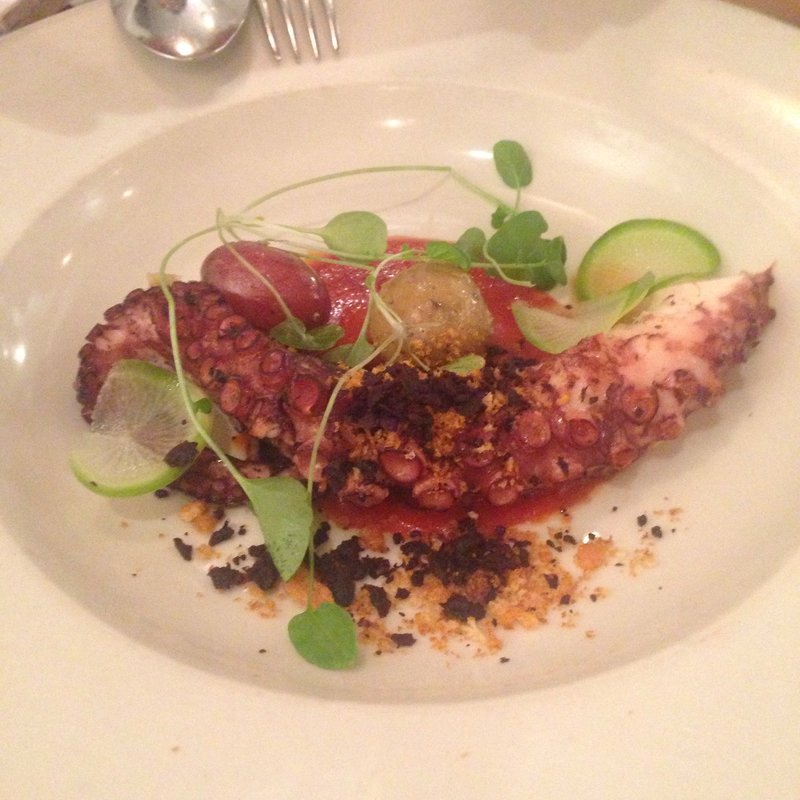 タコの前菜(Basta Pasta)