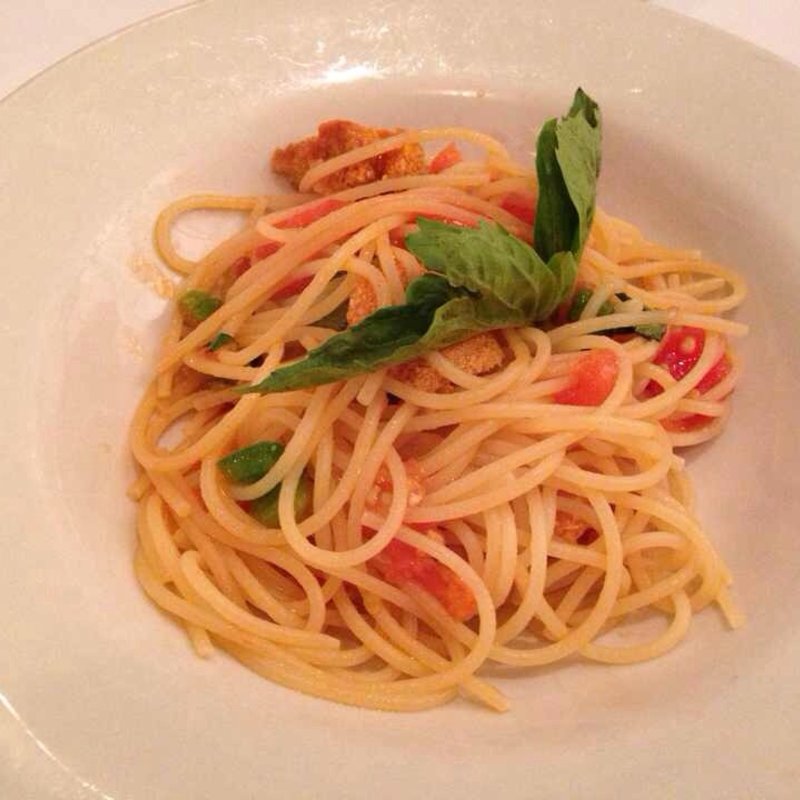 ウニのパスタ(Basta Pasta)