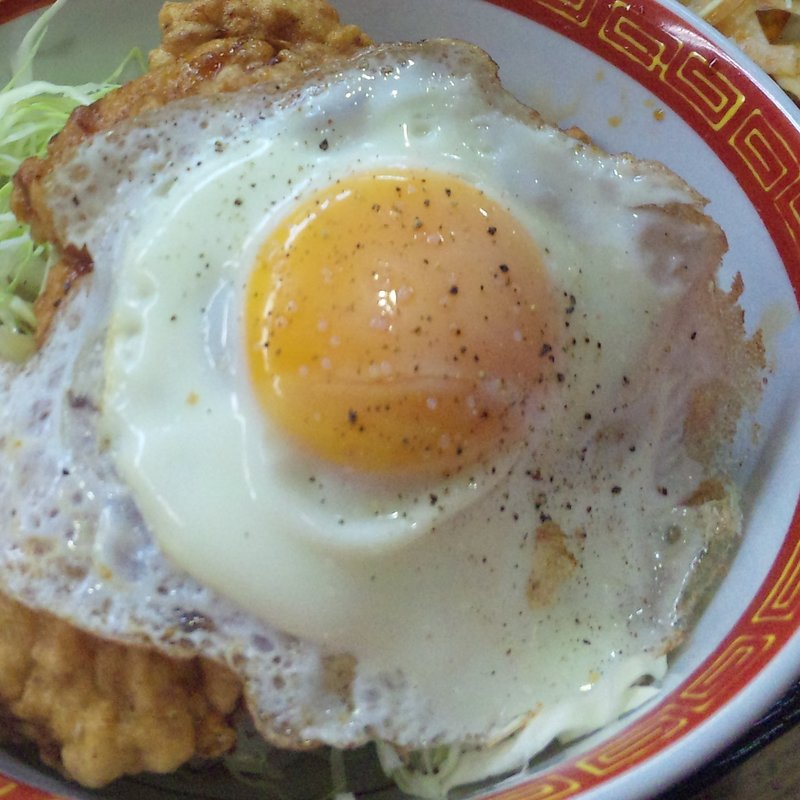 唐揚げ丼ぶり(餃子屋 麺壱番館)