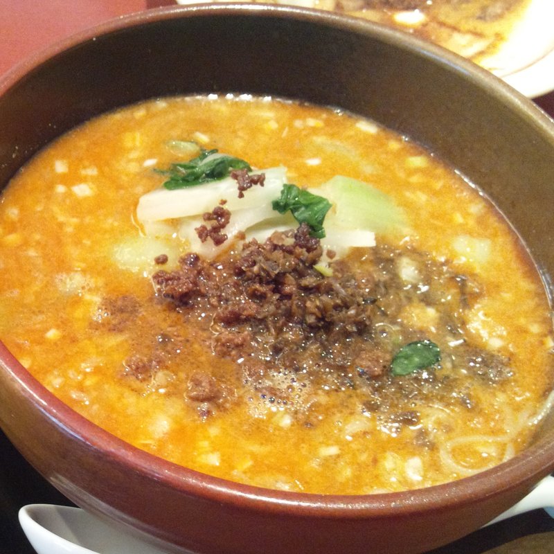 汁有担々麺（辛さ控えめ）(想吃担担面 エスカ店)