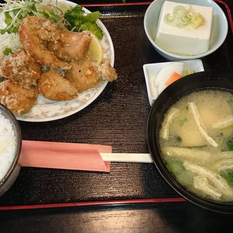 唐揚げ定食(きむら)