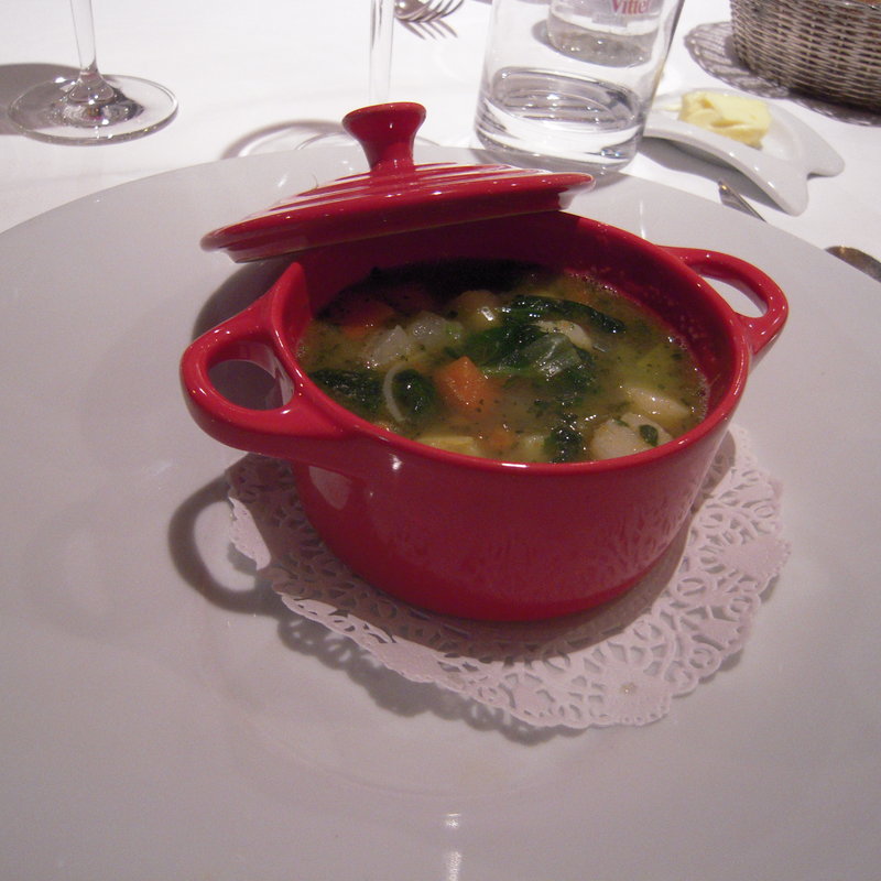 ミネストローネスープ(La Buissonniere)