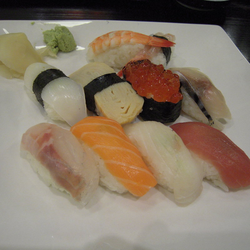 すし盛り合わせ(なんぶ亭)